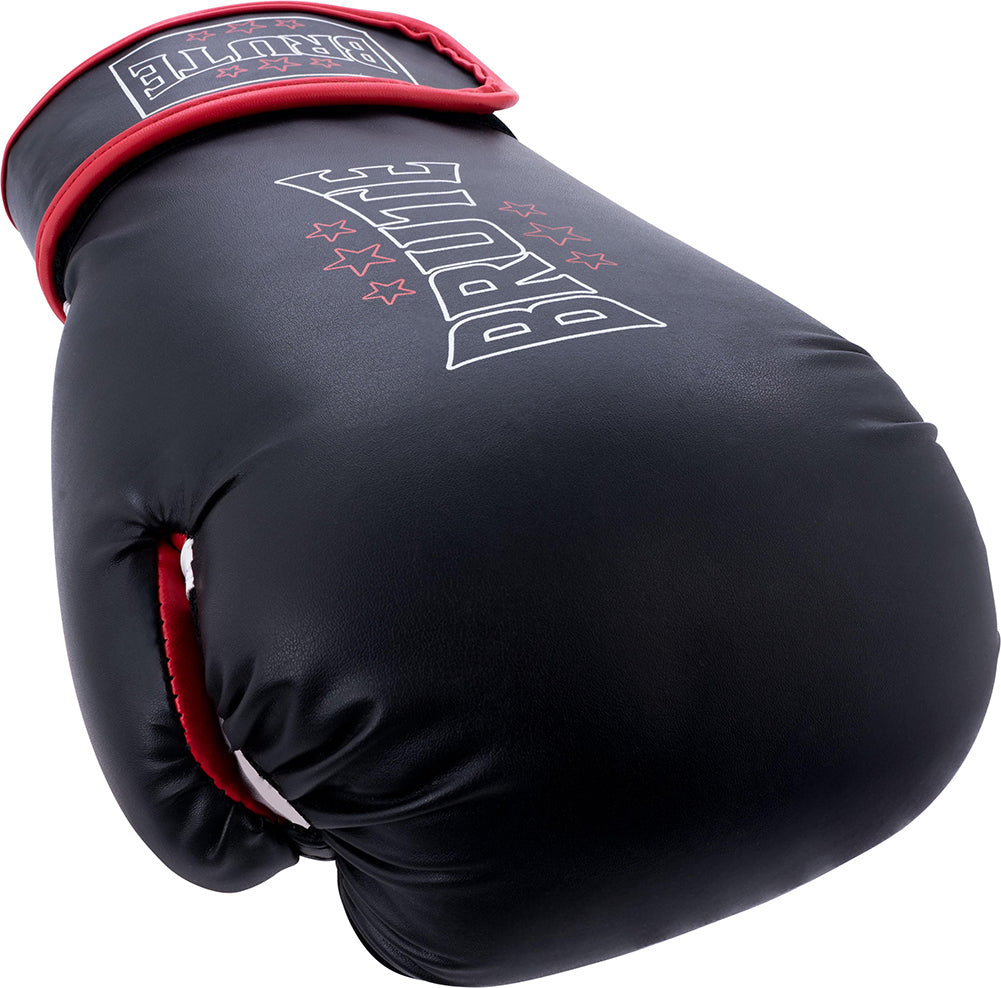 Brute Active Fitness Sparring Boxhandschuhe aus PU/Mesh mit 4-lagiger Schaumstoff- und Latexpolsterung und Injektionstechnologie - erhältlich in 10/12/14 oz