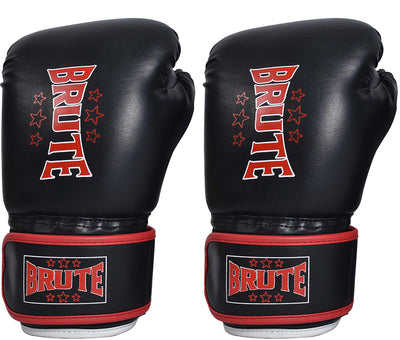 Brute High Grade Kickboxhandschuhe aus Thai-PU mit Luftzirkulation und stabilem Daumen