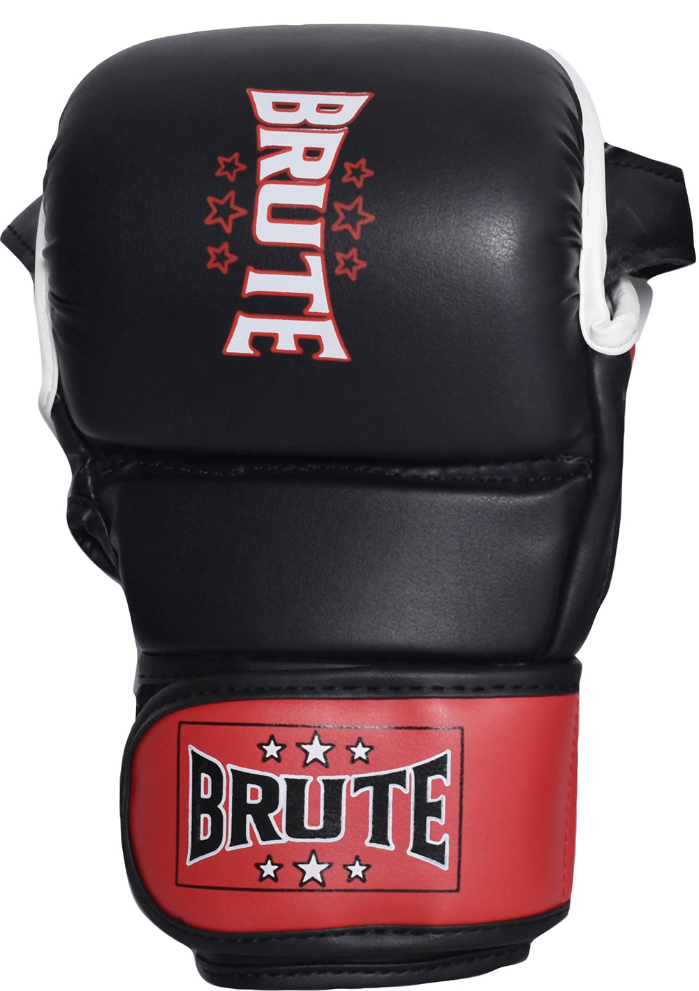 Brute MMA Handschuhe Unisex - Hochwertiges PU, individuelle Anpassung und optimaler Schutz für Kampfsporttraining und MMA-Übungen, S/M und L/XL