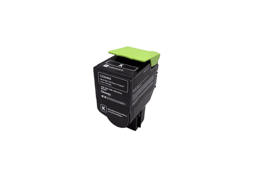 Original Lexmark Toner C232HK0  Farbe: Black ca. 3.000 Seiten für C 2325 | C 2425 | C 2535 | MC 2325 | MC 2425 Serie usw.