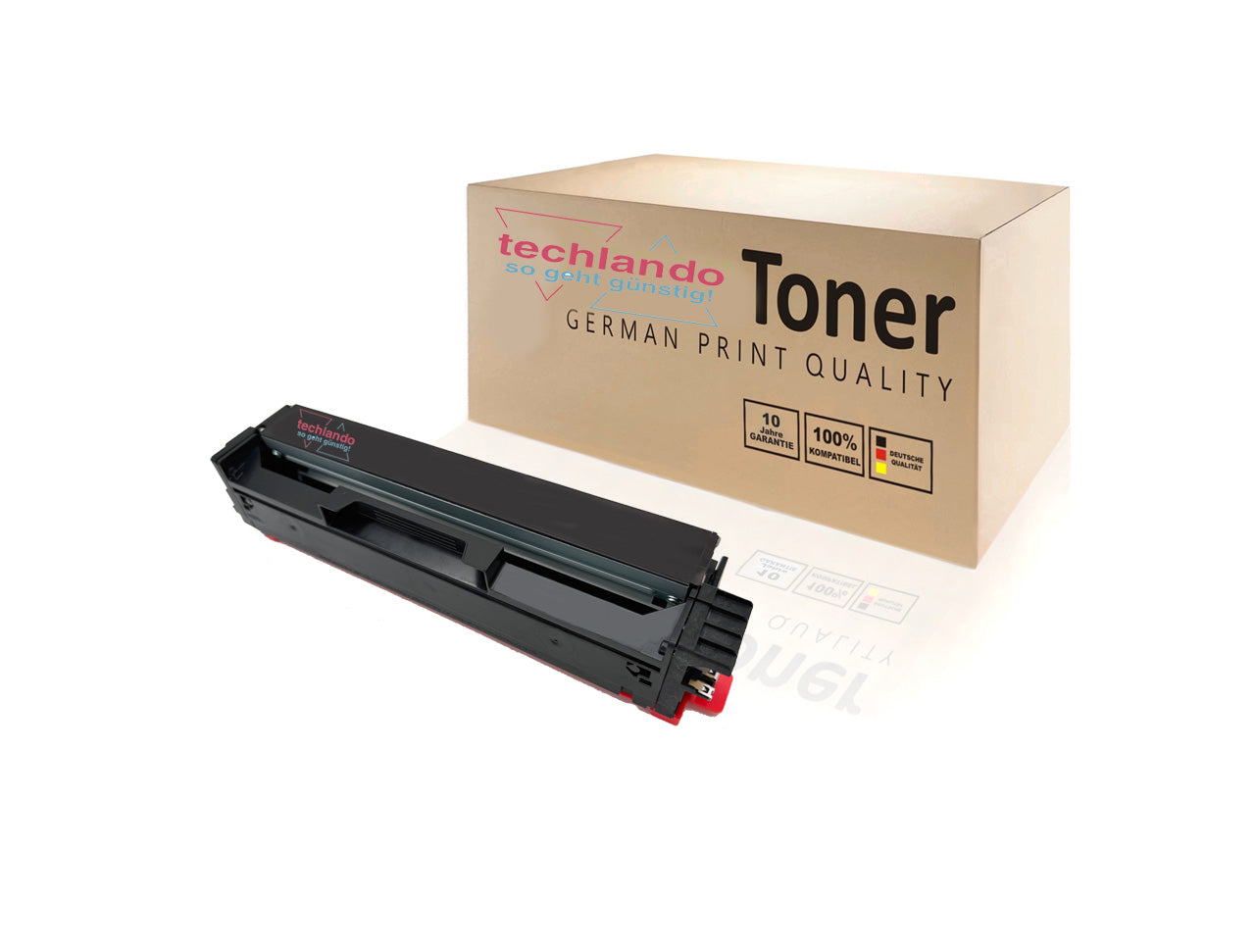 Techlando Green Toner REBUILD mit Chip C3220K0 Farbe: Schwarz ca. 1.500 Seiten für Lexmark C3326 und MC 3326 Serien