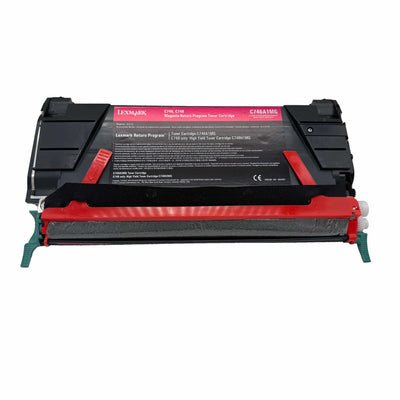 Lexmark Original Toner C 746/748 (746A2MG) Farbe: Magenta ca. 7.000 Seiten für: C746dn, C746dtn, C746n, C748de, C748dte, C748e usw.