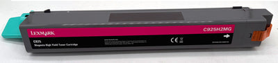 Original Toner Lexmark C925H2MG  Farbe: Magenta ca. 7.500 Seiten für C 925de und C 925dte wb