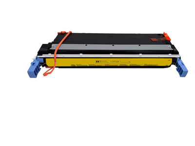 Original Toner HP-C9732A / 645A Farbe: Yellow ca. 12.000 Seiten für Color LaserJet 5500 und 5550 Serie white-Box