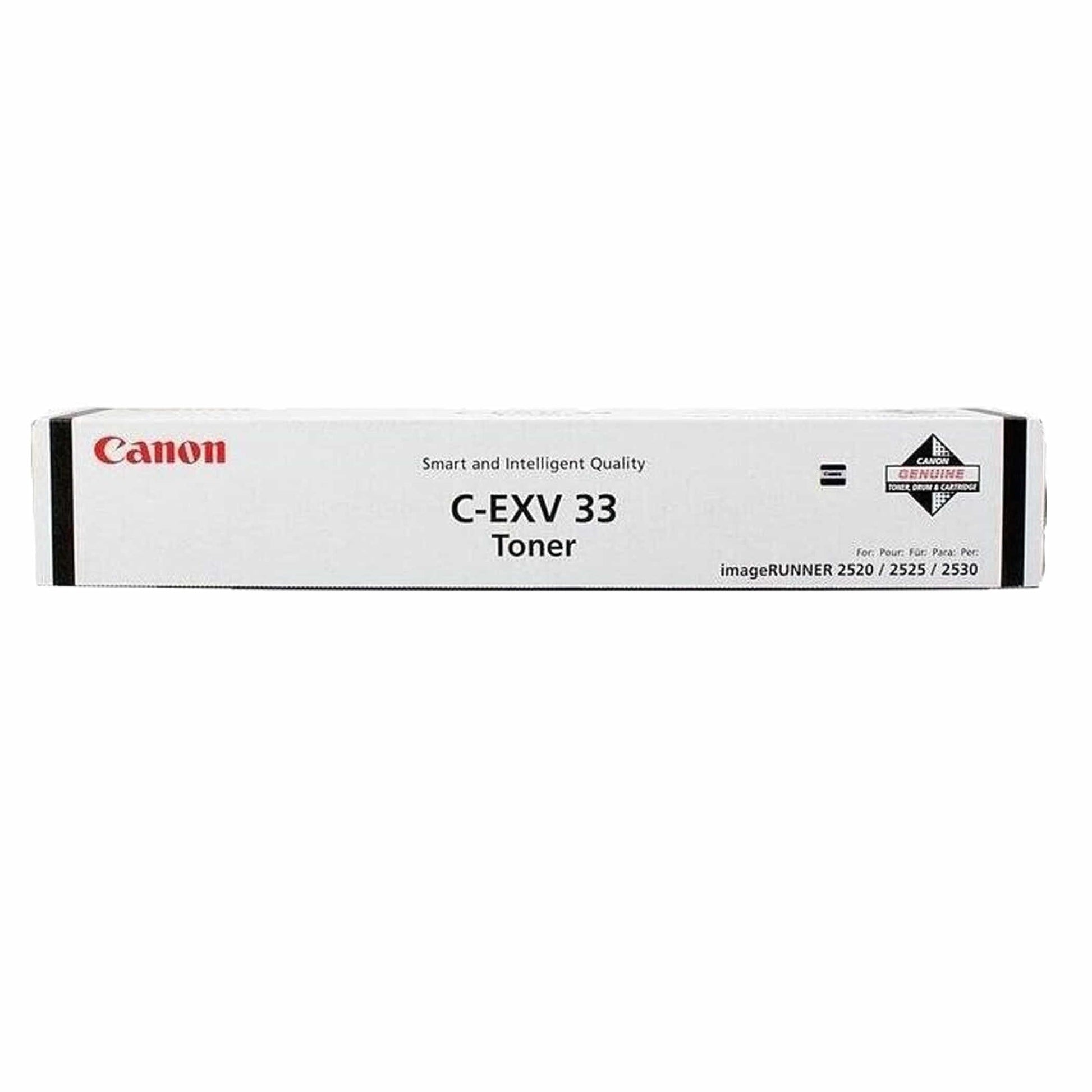 Original Canon C-EXV33 (2785B002)Toner Farbe: Schwarz ca. 14.600 Seiten für imageRUNNER 2520 | 2525 und 2530 Serie