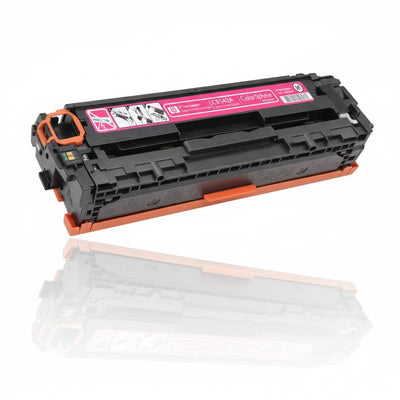 Original Toner HP 125a CB543A | Farbe: Magenta ca. 1.400 Seiten für HP Color LaserJet CP 1215 |1515 Seriee