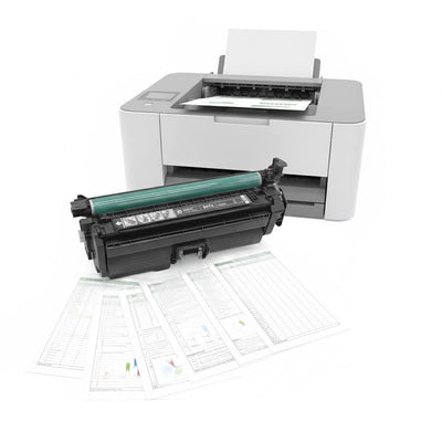 HP Original Toner 647A (CE260A) Farbe: Schwarz ca. 8.500 Seiten für HP Color LaserJet Enterprise CP 4025 / 4525 Seriee