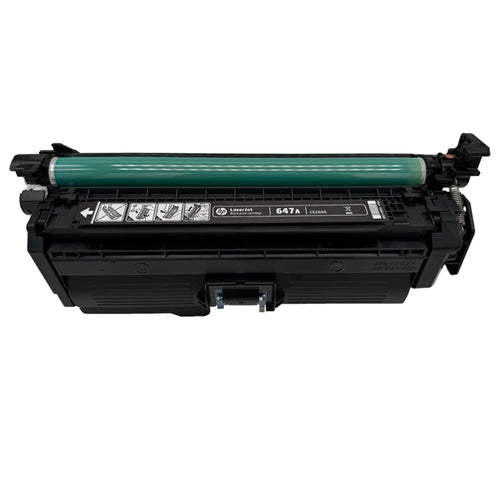 HP Original Toner 647A (CE260A) Farbe: Schwarz ca. 8.500 Seiten für HP Color LaserJet Enterprise CP 4025 / 4525 Seriee
