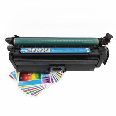 HP Original Toner 648A (CE261A) Farbe: Cyan ca. 11.000 Seiten für Color LaserJet Enterprise CP 4025 | 4525 Serie