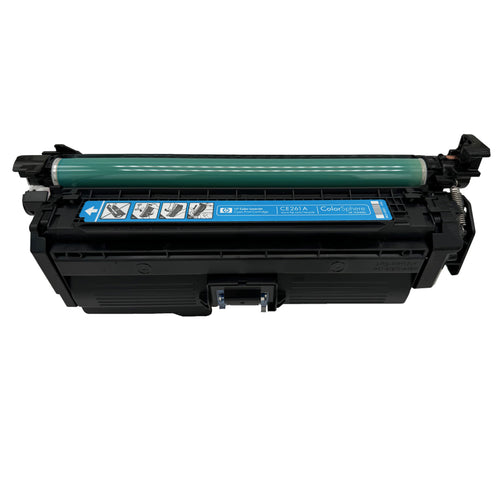 HP Original Toner 648A  (CE261A) Farbe: Cyan ca. 11.000 Seiten für HP Color LaserJet Enterprise CP 4025 / 4525 Serie