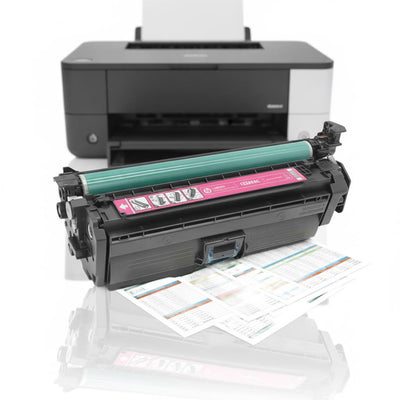 HP Original Toner 648A (CE263A) Farbe: Magenta ca. 11.000 Seiten für HP Color LaserJet Enterprise CP 4025 / 4525 Serie