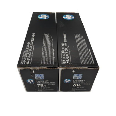 Original HP Doppelpack 78A (CE278AD) Farbe: Schwarz ca. 2 x 2.100 Seiten für HP LaserJet Pro M1536 | Pro P 1566 | 1606 Serie