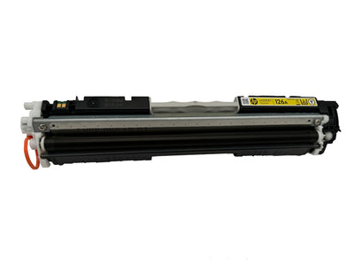 Original Toner HP 126A (CE312A) Farbe: Yellow ca. 1.000 Seiten für Color LaserJet Pro CP 1025 usw. wb