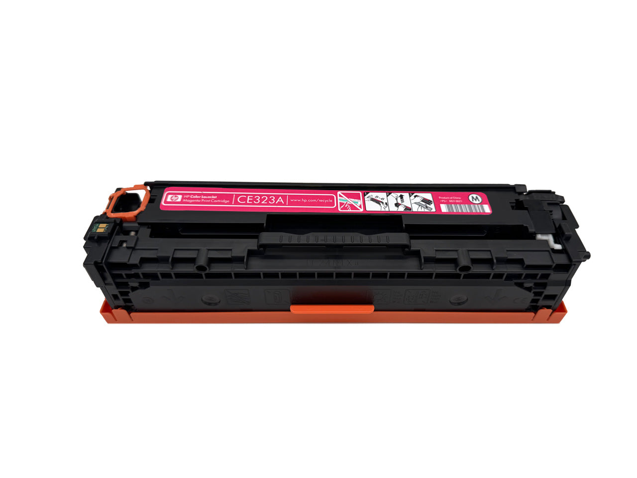 HP Original Toner CE323A (128A) Farbe: Magenta ca. 1.300 Seiten für Color LaserJet Pro CP1525 und CM1415 Serie white box