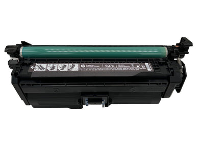 Original HP Toner 507X (CE400X) Farbe: Schwarz ca. 11.000 Seiten für LaserJet Enterprise MFP M680 Serie usw. wb