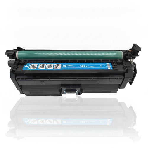 Originaltoner HP 507A (CE401A)  Toner Farbe: Cyan - ca. 6.000 Seiten für Color LaserJet Enterprise MFP M575; LaserJet Pro MFP M570