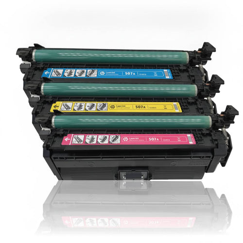 Original HP Colorpack 507A (CE403A | CE402A | CE401A) Farbe: Magenta | Yellow | Cyan ca. 18.000 Seiten