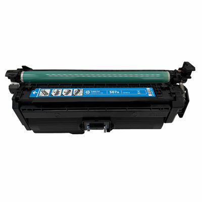 Originaltoner HP 507A CE401A  Toner Farbe: Cyan - ca. 6.000 Seiten für Color LaserJet Enterprise MFP M575; LaserJet Pro MFP M570 wb