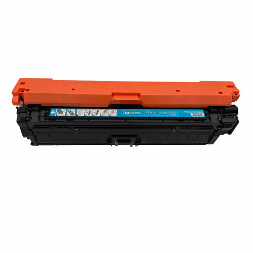 Original HP Toner 307A (CE741A) Farbe: Cyan ca. 7.300 Seiten für Color LaserJet CP 5225 Serie