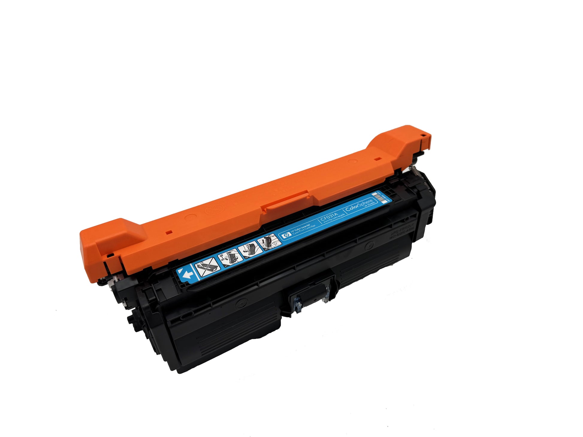 Original Toner HP 646A (CF031A) Farbe: Cyan ca. 12.500 Seiten für Color LaserJet Enterprise CM 4540 MFP usw. wb