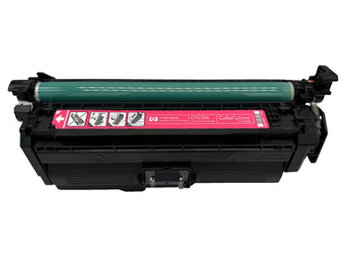 Original Toner HP 646A (CF033A) Farbe: Magenta ca. 12.500 Seiten für Color LaserJet Enterprise CM 4540 MFP usw. wb