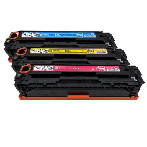 Original HP Colorpack U0SL1AM (CF213A | CF212A | CF211A) Farbe: Magenta | Yellow | Cyan ca. 11.000 Seiten