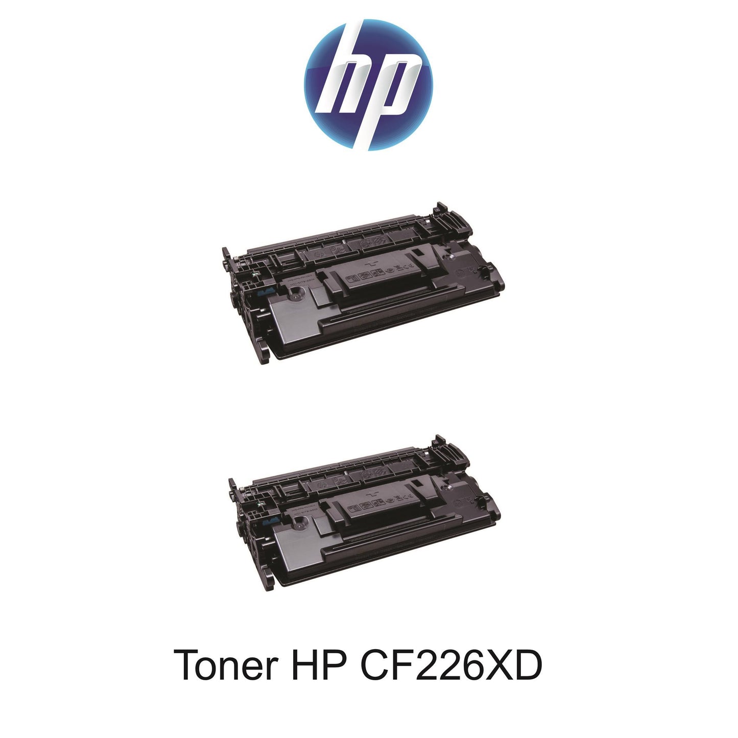 Original Toner HP Doppelpack CF226XD  (226XD) Farbe: 2 x Schwarz ca. 9.000 Seiten