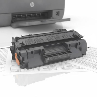 HP Original Toner 80A (CF280A) Farbe: Schwarz ca. 2.700 Seiten für LaserJet Pro 400 M401 und Pro 400 MFP M425 Serie