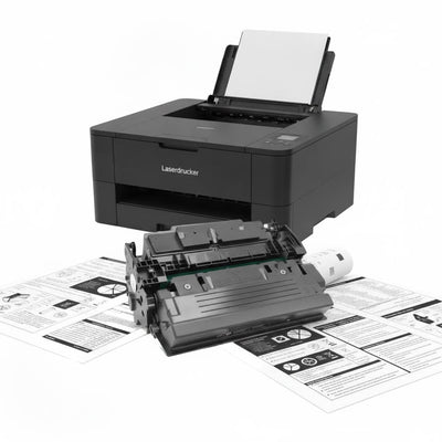 Original Toner HP 89Y (CF289Y) Farbe: Schwarz ca. 20.000 Seiten für LaserJet Enterprise M507 Serie usw.