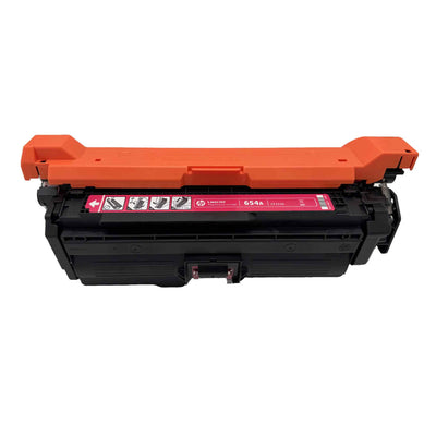 Original Toner HP 654A (CF333A) Farbe: Magenta ca. 15.000 Seiten für Color LaserJet Enterprise M 651dn usw. wb