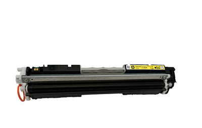 Original Toner HP 130A (CF352A) Farbe: Yellow ca. 1.000 Seiten für Color LaserJet Pro MFP M 176n usw. wb