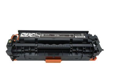 HP Original Toner 312X (CF380X) Farbe: Schwarz ca. 4.400 Seite für Color LaserJet Pro MFP M 476