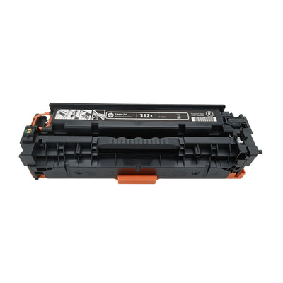 HP Original Toner 312X (CF380X) Farbe: Schwarz ca. 4.400 Seite für Color LaserJet Pro MFP M 476