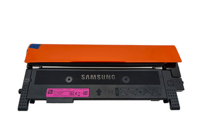 Original SAMSUNG Toner CLT-M404S/ELS | SU 234A Farbe:Magenta ca. 1.000 Seiten für Xpress C 430/480 usw. wb