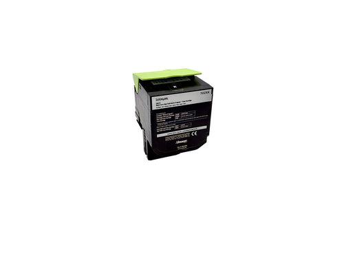 Original Lexmark Toner 70C2XK0 | 702XK High Yield Farbe: Schwarz ca. 8.000 Seiten für CS 510de | CS 510 dte