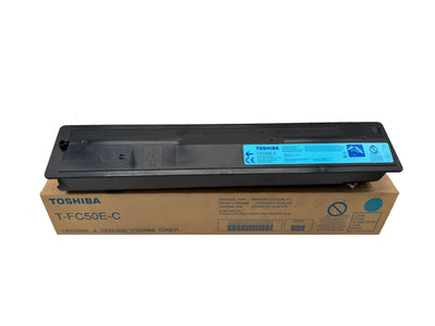 Original Toshiba T-FC50E-C | 6AJ00000113 Farbe: Cyan ca. 33.600 Seiten für E-Studio 2555 | 3055 | 3555 | 4555 | 5055 Serie