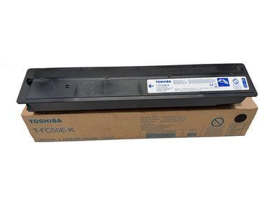 Original Toshiba T-FC50E-K | 6AJ00000114 Farbe: Schwarz ca. 38.400 Seiten für E-Studio 2555 | 3055 | 3555 | 4555 | 5055 Serie