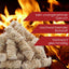 Flammino Holzwolle Anzündwolle paperbag für Kamin, Grill & BBQ made in EU