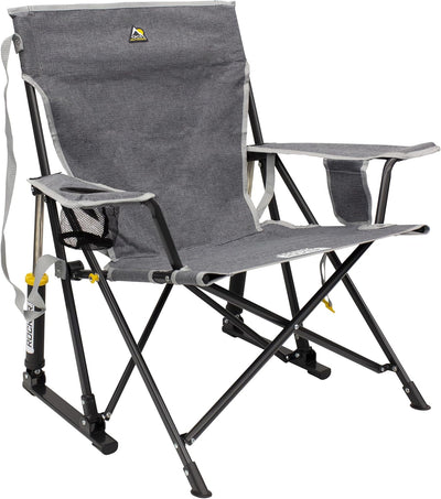 GCI OUTDOOR Kickback Rocker Outdoor Schaukelstuhl mit Getränkehalter