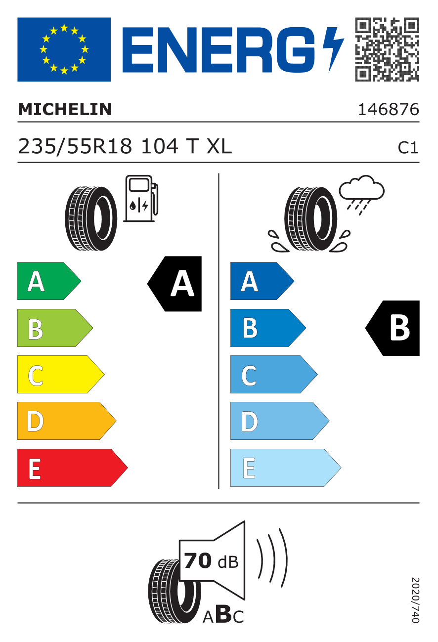 Michelin E PRIMACY MO - 235/55R18 104T - Sommer 146876