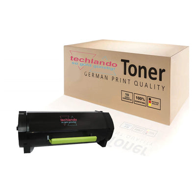 Techlando Green Toner REBUILD  56F2U0E Farbe: Schwarz ca. 25.000 Seiten für: Lexmark MS 520 | 521 und MS 620 | 621
