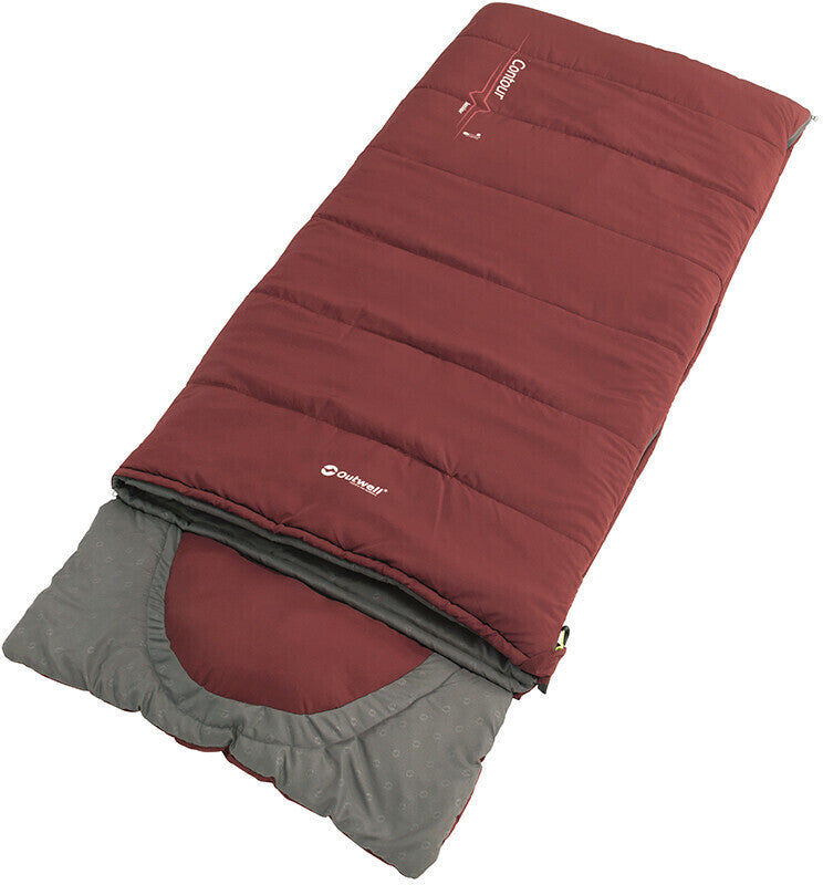 Outwell Contour Junior  Schlafsack Rot
