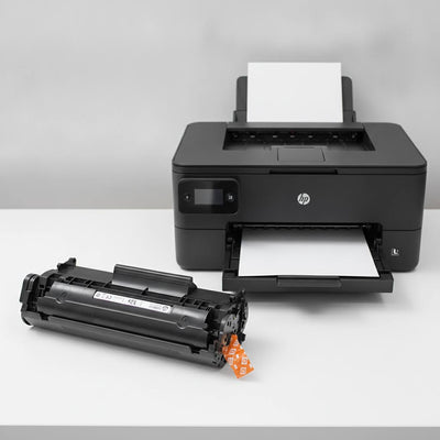 Original HP 12A Toner (Q2612A) Farbe: Schwarz ca. 2.000 Seiten für LaserJet 1010 | 3015 | P1005 MFP Serie
