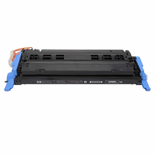 HP Original Toner 124A Q6000A | Farbe: Schwarz ca. 2.500 Seiten  für HP Color LaserJet 1600 / 2600 / 2605 Serie
