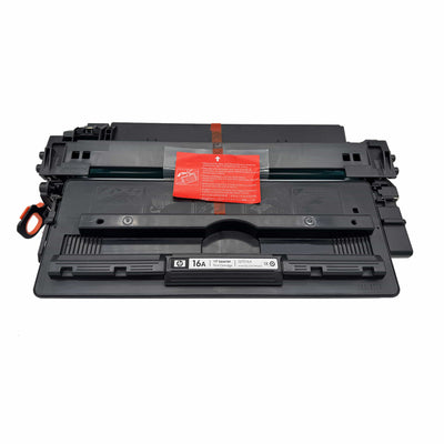 Original Toner HP Q7516A (16A) Farbe: Schwarz ca. 12.000 Seiten für LaserJet Enterprise MFP M680 Serie usw.