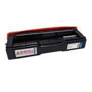 Original Ricoh Toner MC250H (408341) Farbe: Cyan ca. 6.300 Seiten für Ricoh MC250fw I MC251fw I PC301w I PC311w
