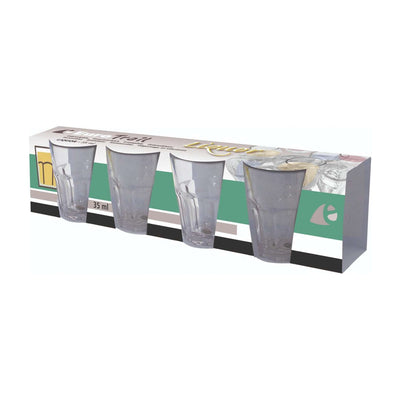 Eurotrail Schnapsglas Likörglas 35ml 4er-Set