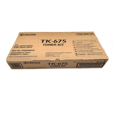 Original KYOCERA TK-675 (1T02H00EU0) Farbe: Schwarz ca. 20.000 Seiten für KM 2540 | 2560 | 3040 | 3060 Serie