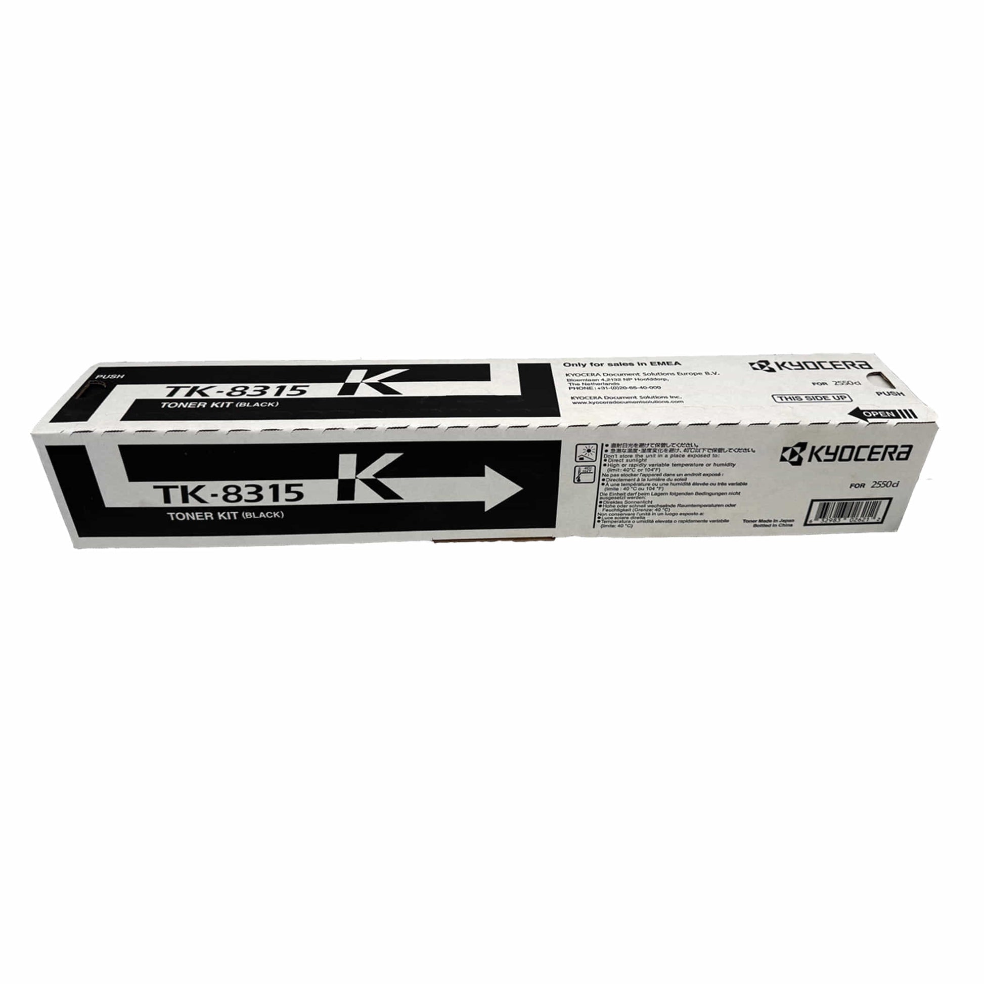 Original KYOCERA TK-8315K (1T02MV0NL0) Farbe: Schwarz ca. 12.000 Seiten für TASKAlfa 2550 ci