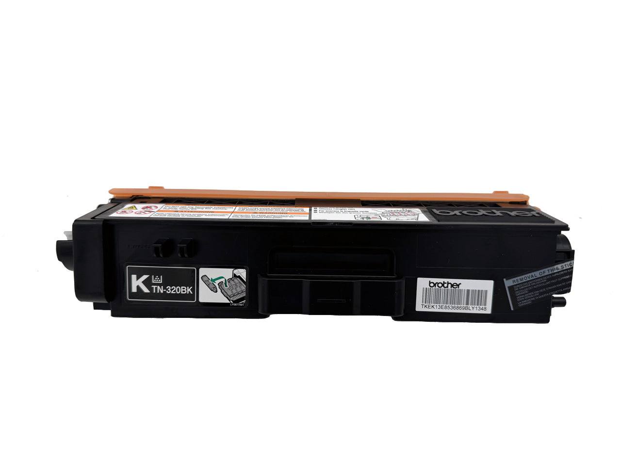 Original Toner Brother TN-320BK Farbe: Schwarz ca. 2.500 Seiten für HL-4140CN | HL-4150CDN | HL-4570CDW  usw. wb
